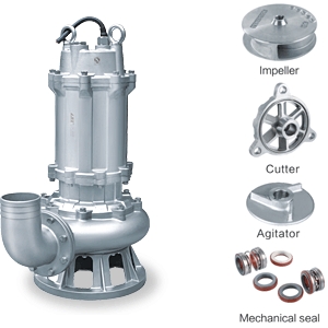 查看 JYWQF型全不銹鋼攪勻式潛水排污泵 詳情